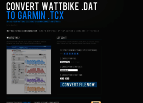 wattbike2garmin.com