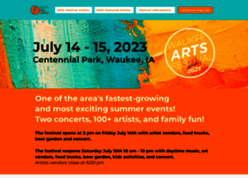 waukeeartsfestival.org