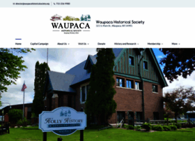 waupacahistoricalsociety.org