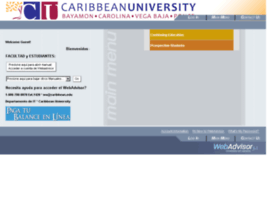 webadvisor.caribbean.edu
