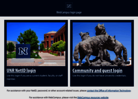 webct.unr.edu