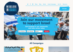 webelieveinisrael.org.uk