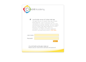webmail.churchill-academy.org