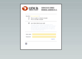 webmail.uamericas.cl