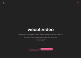 wecut.video