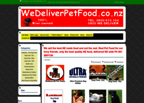 wedeliverpetfood.co.nz