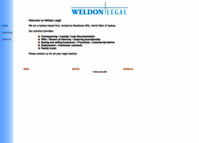 weldonlegal.com.au