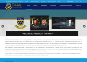 westcoastuniversityintl.education