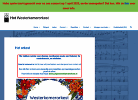 westerkamerorkest.nl