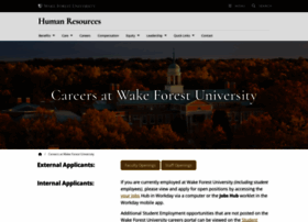 wfu.careers