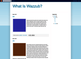 what-is-wazzub-money.blogspot.com