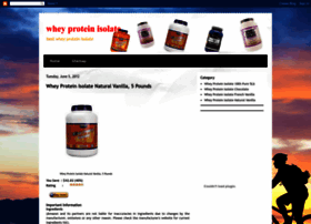 whey-protein-isolate-review.blogspot.com