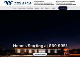 wholesalemanufacturedhomes.com