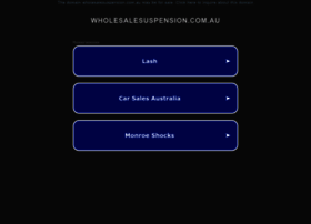 wholesalesuspension.com.au