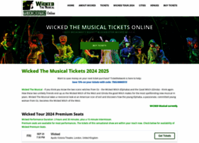 wickedthemusicalticketsonline.com