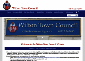 wiltontowncouncil.gov.uk