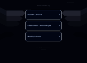 wordcalendar.org