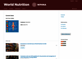 worldnutritionjournal.org