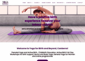 yogaforbirthandbeyond.com.au