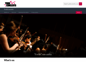 yorkconcerts.co.uk