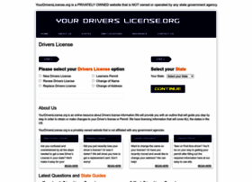 yourdriverslicense.org